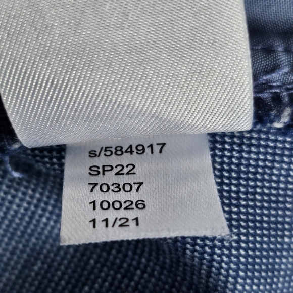 LOFT Riviera Slim Blue Ankle Pants Size 2 Cotton Stretch Tailored Work Pants - Picture 12 of 12